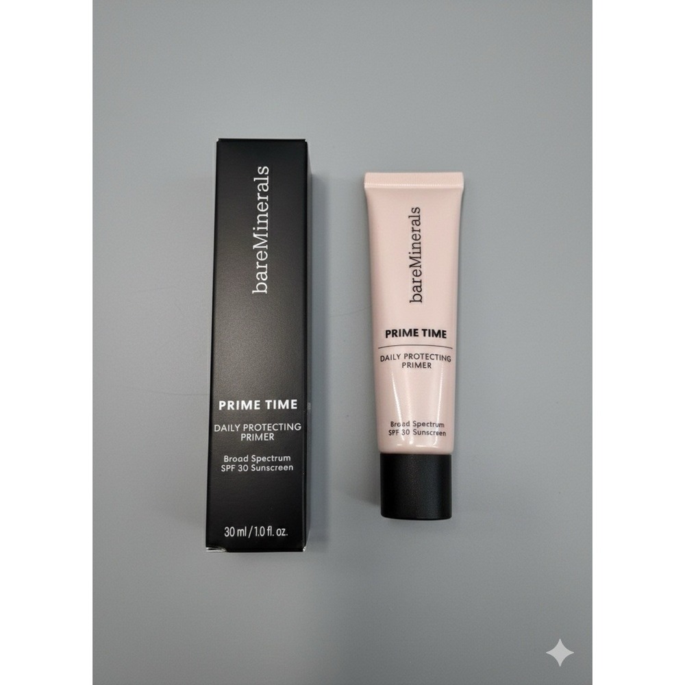 bareMinerals Prime‎ Time Daily Protecting Primer Mineral SPF 30 1oz Exp 07/26